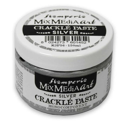 Silber Crackle Paste einkomponentig 150 ml