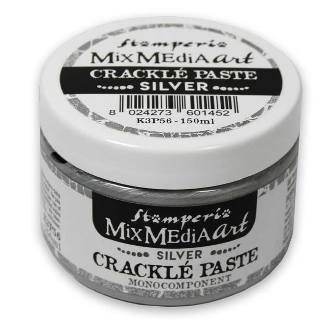 Silber Crackle Paste einkomponentig 150 ml