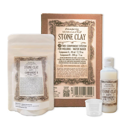 Stein-Ton-Set (80 ml + 200 g)