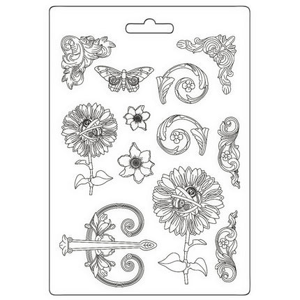 Weiche Form A4 - Sir Vagabond in Fantasy World mechanische Sonnenblume