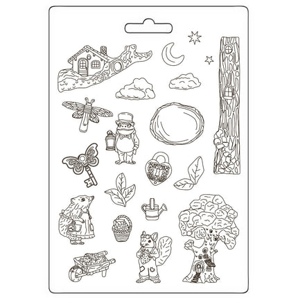Weiche Form A4 - Hidden Grove