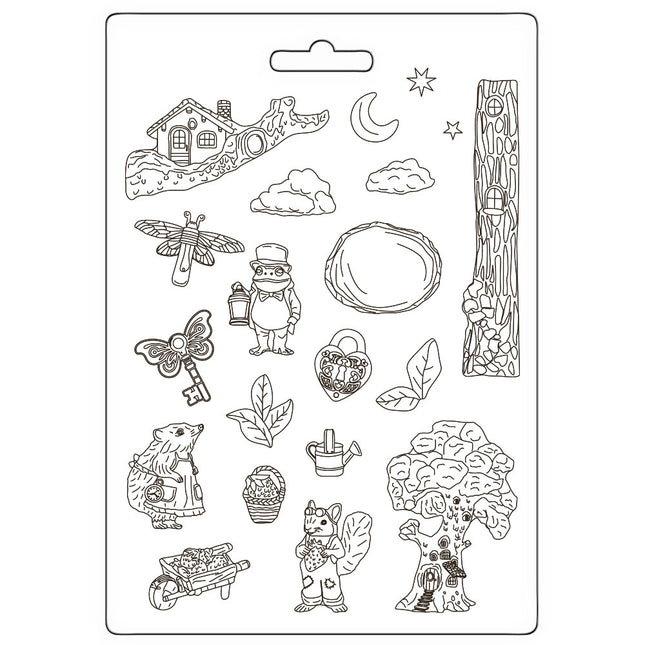 Weiche Form A4 - Hidden Grove