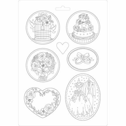 Weiche Form A4 - Hochzeit