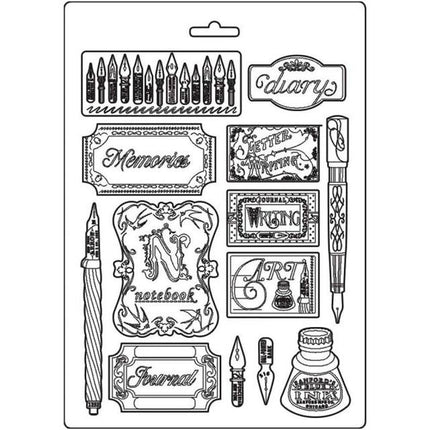 Soft Mould A4 - Tinte und Etiketten