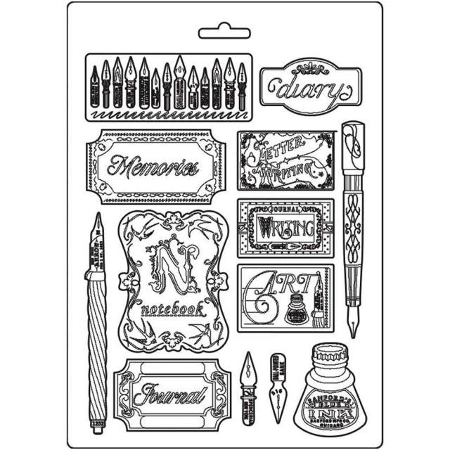 Soft Mould A4 - Tinte und Etiketten