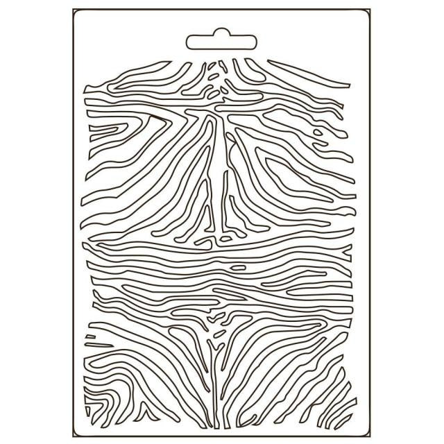 Weiche Form A5 - Savana Zebra-Muster