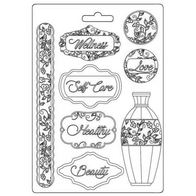 Weiche Form A5 - Rose Parfum Teller