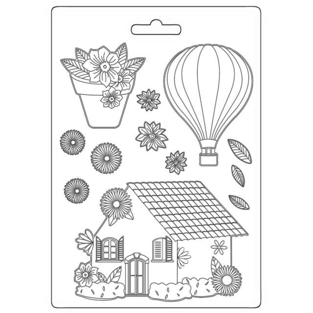 Weiche Form A5 - Create Happiness Welcome Home, Haus