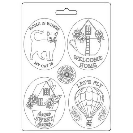 Weiche Form A5 - Create Happiness Welcome Home, Teller