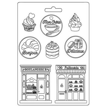 Weiche Form A5 - Create Happiness Oh lá lá Patisserie