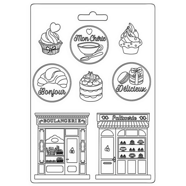 Weiche Form A5 - Create Happiness Oh lá lá Patisserie