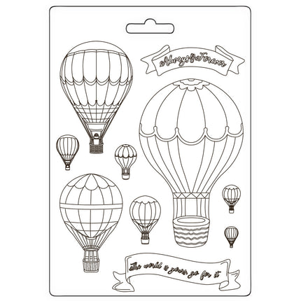 Weiche Form A5 - Zeitlose Ballons