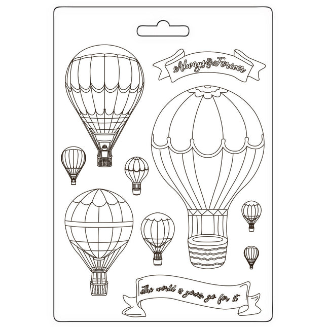 Weiche Form A5 - Zeitlose Ballons