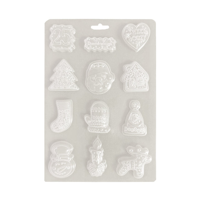 Weiche Form A5 - Candy Christmas Elemente