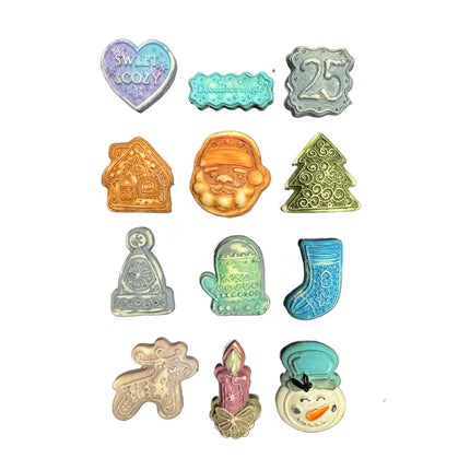 Weiche Form A5 - Candy Christmas Elemente