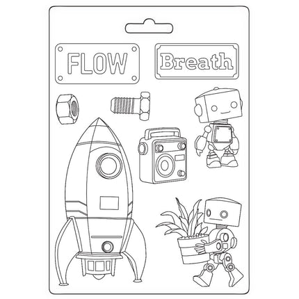 Weiche Form A5 - A new Beginning Raumschiff und Roboter