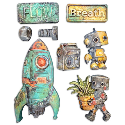 Weiche Form A5 - A new Beginning Raumschiff und Roboter