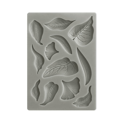 Silikonform A6 - Sunflower Art Blätter  