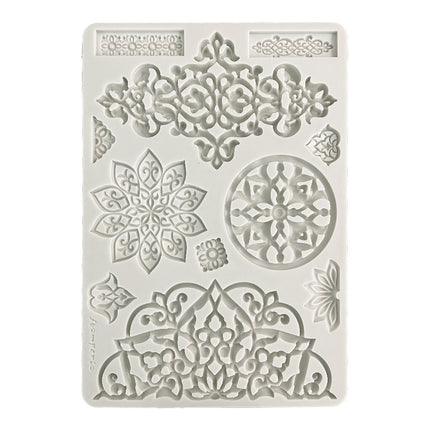 Große Silikonform A4 - Mandala