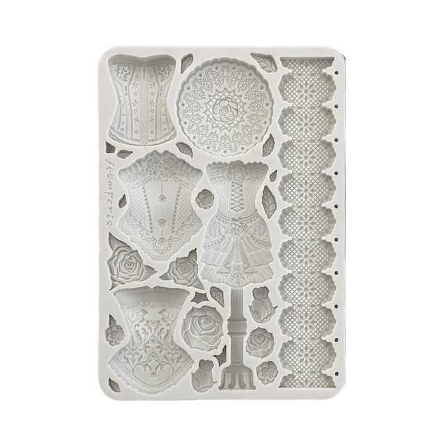 Silikonform A5 - Old Lace Schaufensterpuppen und Korsetts