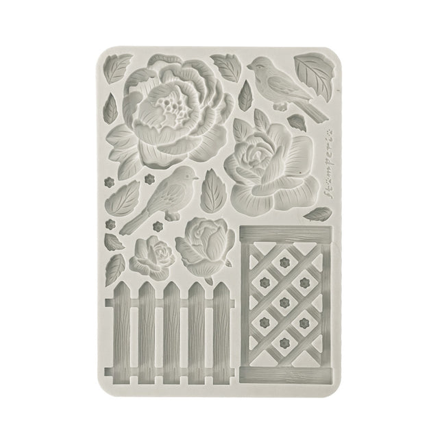Silikonform A5 - House of Roses Zaun