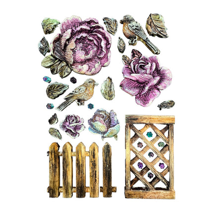 Silikonform A5 - House of Roses Zaun