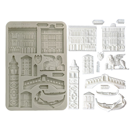 Silikonform A5 - Venice City of Art Monumente