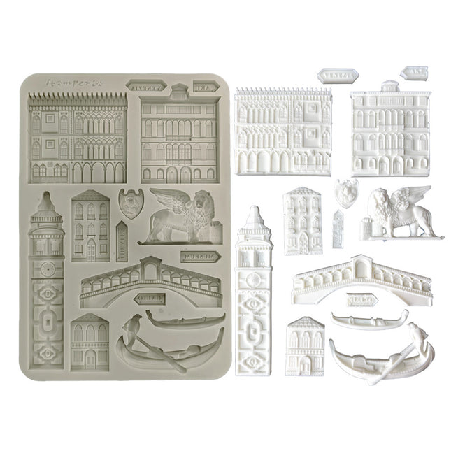 Silikonform A5 - Venice City of Art Monumente