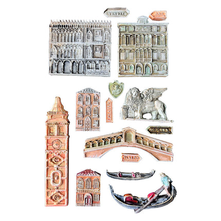 Silikonform A5 - Venice City of Art Monumente