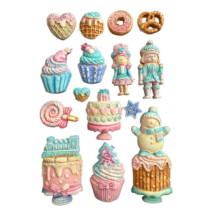 Silikonform A5 - Candy Christmas Kuchen