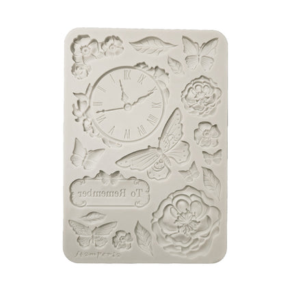 Silikonform A5 - Quiet Days Uhr