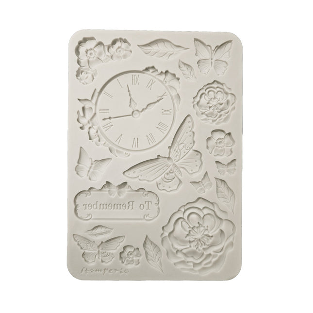 Silikonform A5 - Quiet Days Uhr