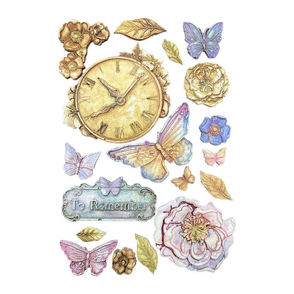 Silikonform A5 - Quiet Days Uhr