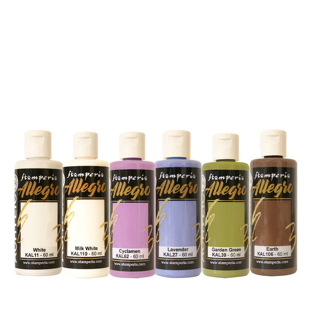 Allegro Auswahl für Kunst und Handwerk 6 Farben - All Around