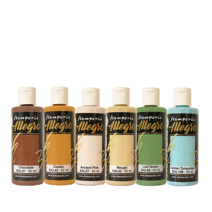 Allegro Auswahl für Kunst und Handwerk 6 Farben - Symphony
