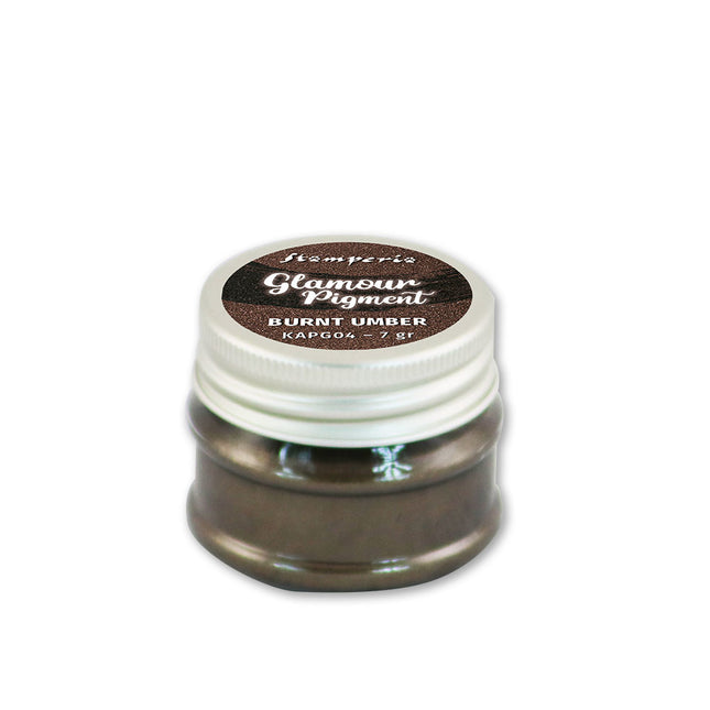 Glamour Pulver Pigment 7 g - Gebranntes Umbra