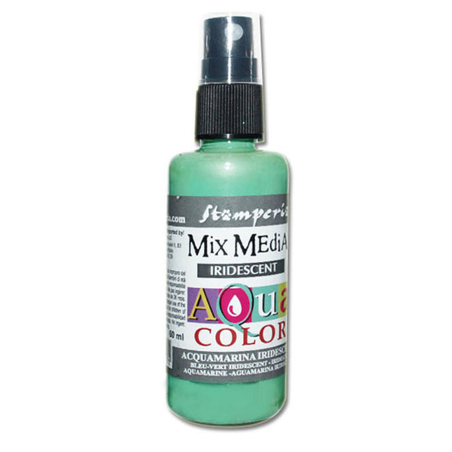313 Aquacolor Spray 60ml - Irisierendes Aquamarin