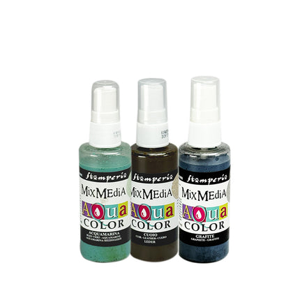 Aquacolor Auswahl für Kunst und Handwerk 3 Farben - All Around