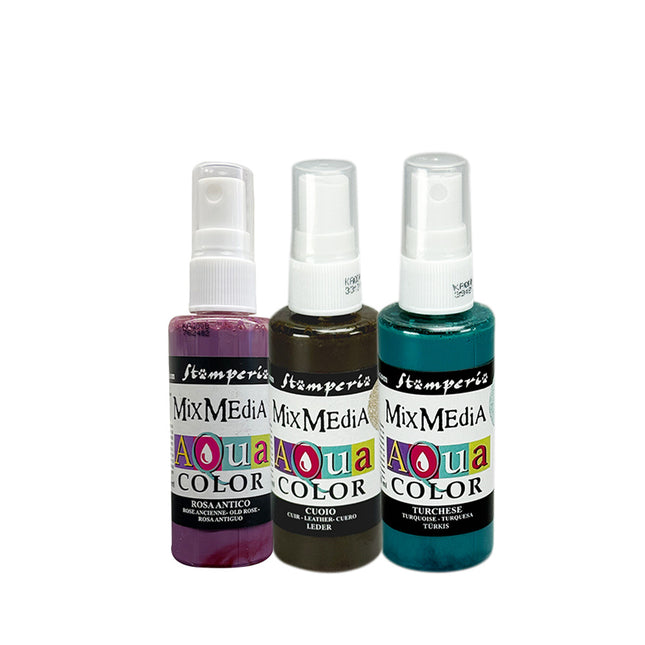 Aquacolor Auswahl für Kunst und Handwerk 3 Farben - Gardens of Time