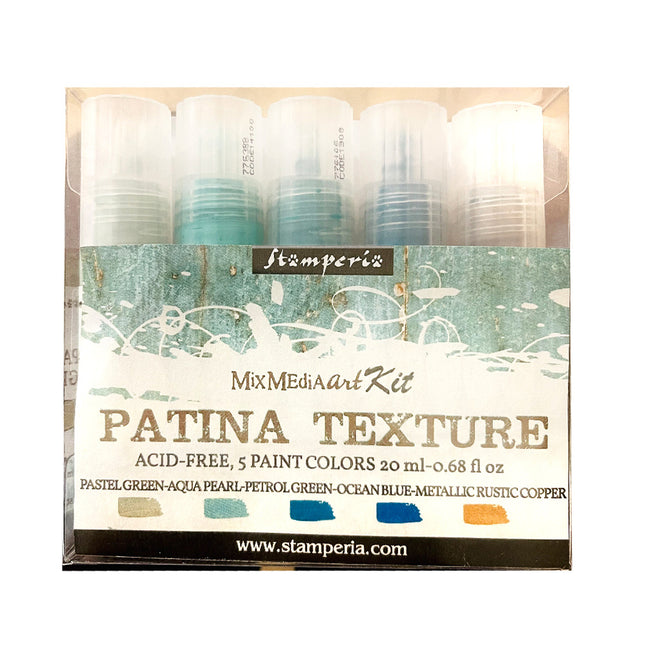 Patina Strukturfarben 5x20 ml