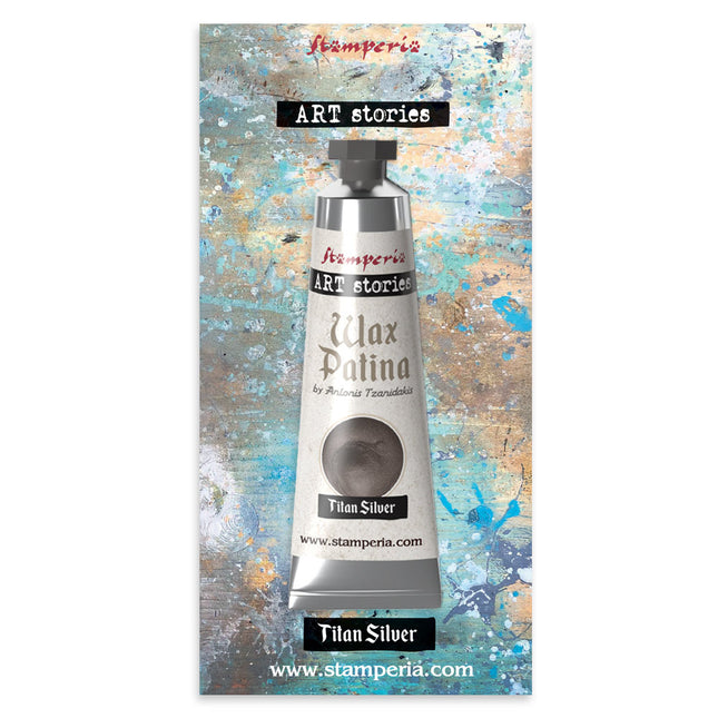 Wachspatina ml 40 - Titan-Silber
