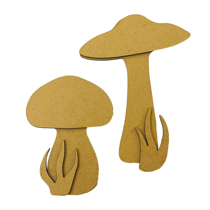 Bastelformen: Hidden Grove Pilze