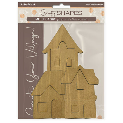 Crafty Shapes: Silent Sea Haus Landschaft