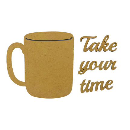 Bastelformen: Flüsternde Wälder Tasse