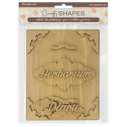 Bastelmotiven: Herbarium Silvae Tagebuchcover