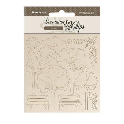 Sortiment Dorf: 4 kreative Formen und 2 dekorative Chips