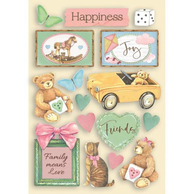 Bunte Holzform A5 - Day Dream