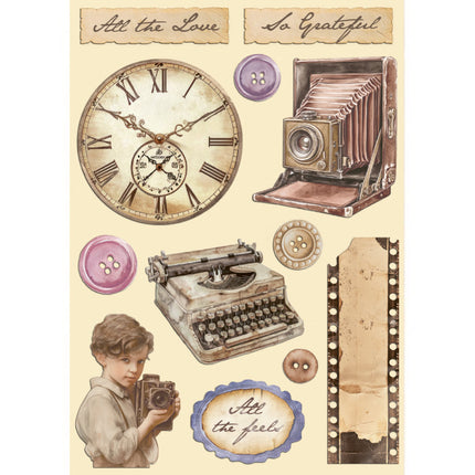 Bunte Holzformen A5 - Quiet Days