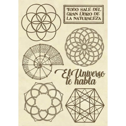 Holzform A6 - Wald heilige Geometrie