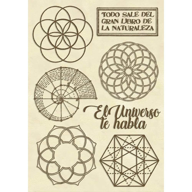 Holzform A6 - Wald heilige Geometrie